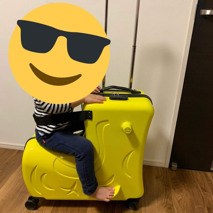口コミ写真あり子どもが乗れるスーツケースが最高に便利だった話｜いいじぃモード